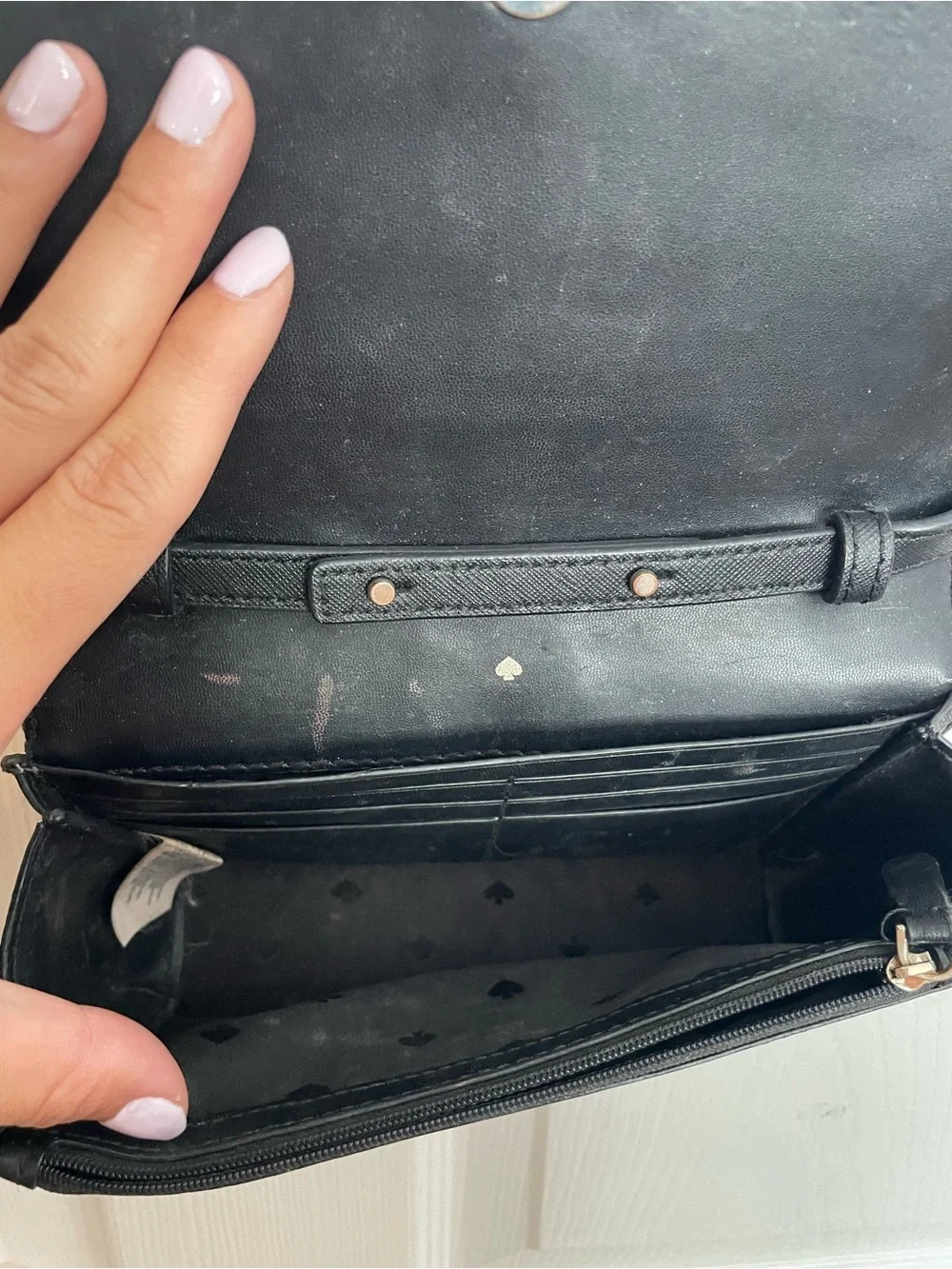 kate spade sleek black
